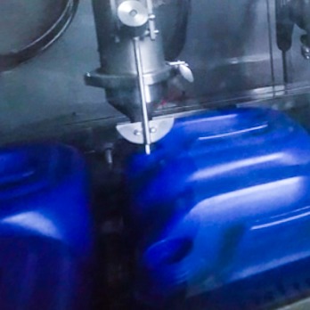 18L Electric Automatic Lube Oil Filling Machine 4 Nozzles 1-Year PLC Chemical for Honey Viscous Liquid Metal Plastic Bottle